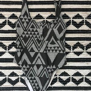 Black and White one piece